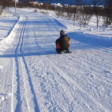 Apartamento Warm And Cozy In Tromso, Free Parking And Near Both Airport, Nature And Busses *